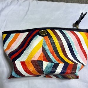 Tory Burch cosmetic bag never used excellent condition